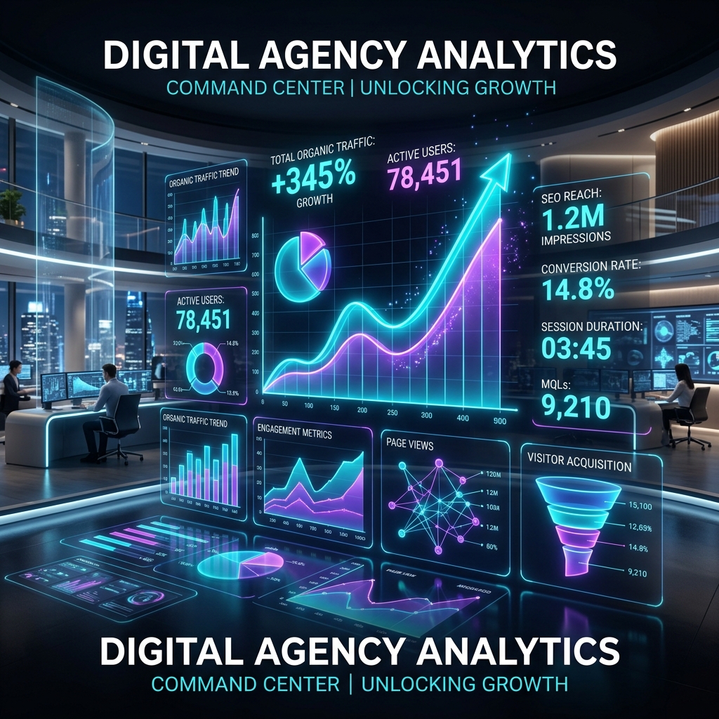 FutureX Digital Marketing Agency Slide 1